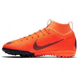 Chuteiras Nike Mercurial SuperflyX 6 Academy Gs Tf Jr AH7344-810 laranja laranja 1 Chuteiras Nike Mercurial SuperflyX 6 Academy Gs Tf Jr AH7344-810 laranja laranja 1