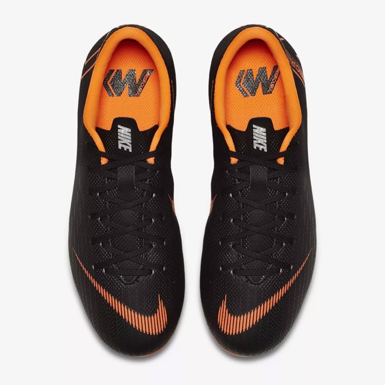 Chuteiras de futebol Nike Mercurial Vapor 12 Academy Gs Mg Jr AH7347-081 preto preto 2