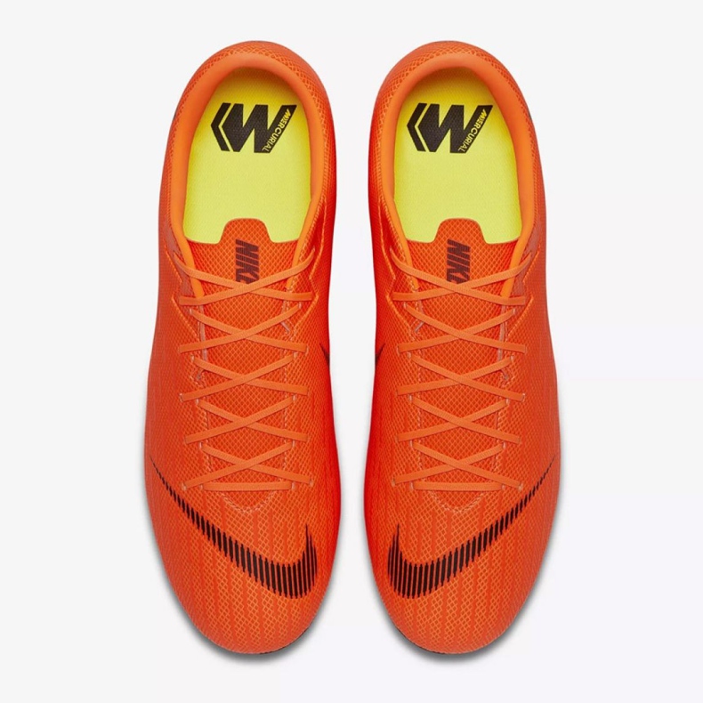 Chuteiras de futebol Nike Mercurial Vapor 12 Academy Sg Pro M AH7376-810 laranja laranja 2 Chuteiras de futebol Nike Mercurial Vapor 12 Academy Sg Pro M AH7376-810 laranja laranja 2