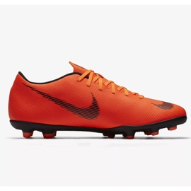Chuteiras de futebol Nike Mercurial Vapor 12 Club M AH7378-810 multicolorido vermelho 1