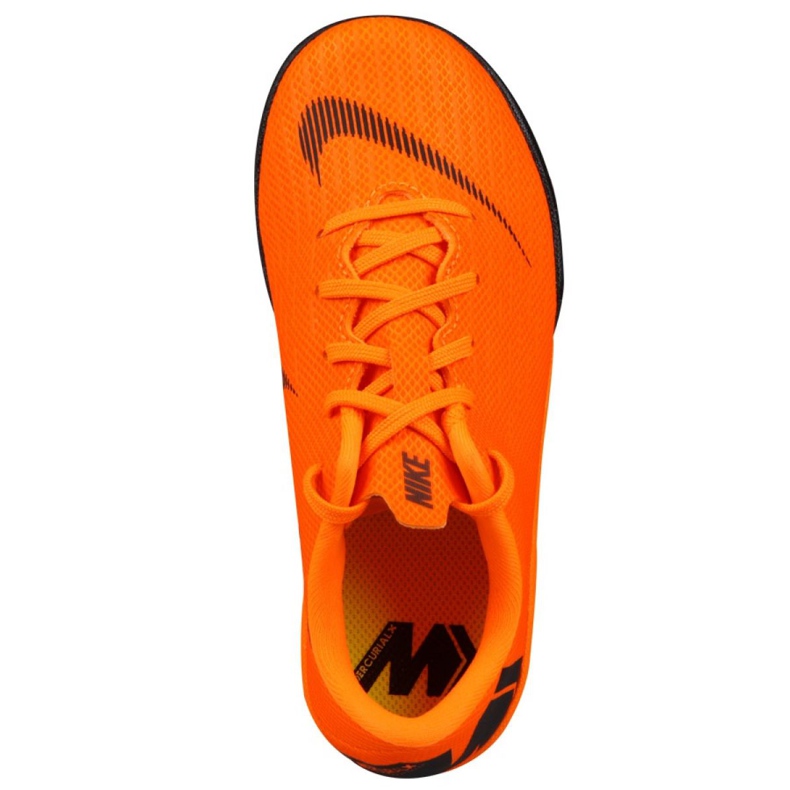 Chuteiras de futebol Nike Mercurial VaporX 12 Academy Ps Ic Jr AH7352-810 laranja laranja 1