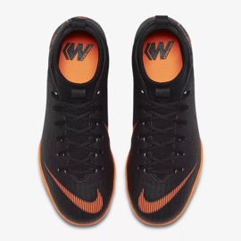Tênis indoor Nike Mercurial SuperflyX 6 Academy Gs Ic Jr AH7343-081 laranja preto 2