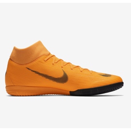 Tênis indoor Nike Merurial Superflyx 6 Academy Ic M AH7369-810 multicolorido laranja 1