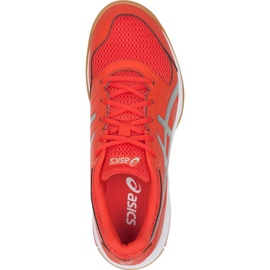Tênis de voleibol Asics Gel Rocket 8 M B706Y-0693 multicolorido rosa 1