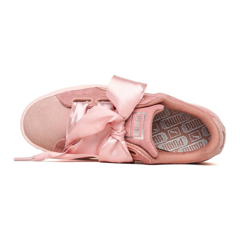 Puma Suede Heart Pebble W 365210 01 rosa 2 Puma Suede Heart Pebble W 365210 01 rosa 2