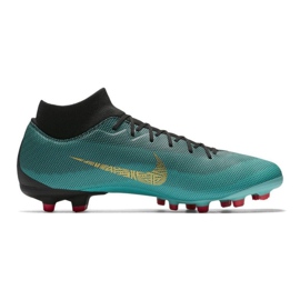 Chuteiras Nike Mercurial Superfly 6 Academy M CR7 Mg AJ3541-390 azul azul 1
