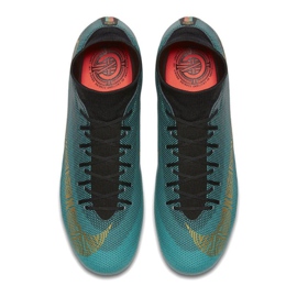 Chuteiras Nike Mercurial Superfly 6 Academy M CR7 Mg AJ3541-390 azul azul 2