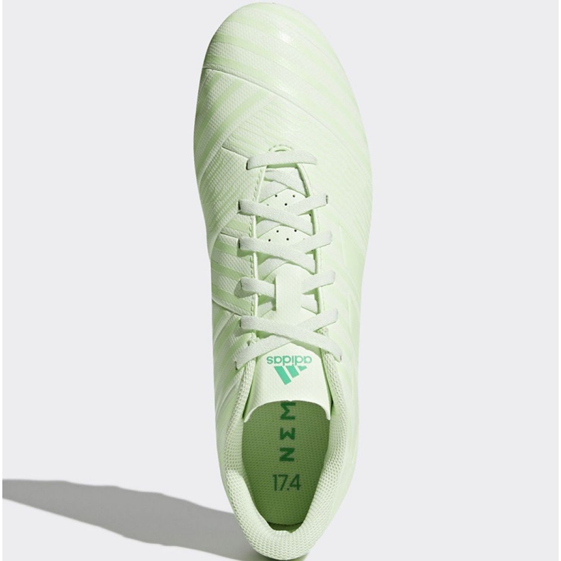 Chuteira Adidas Nemeziz 17.4 FxG M CP9008 branco branco 1