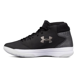 Tênis de basquete Under Armour Jet Mid M 3020224-001 preto preto 2