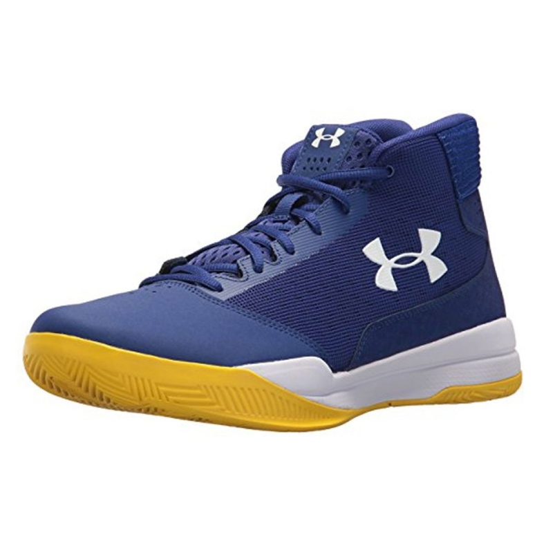 Tênis de basquete Under Armour Jet Mid M 3020224-500 azul azul 2