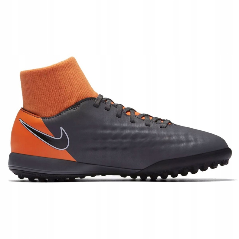 Chuteiras de futebol Nike Magista Obax 2 Academy Df Tf Jr AH7318-080-S cinza cinza 1