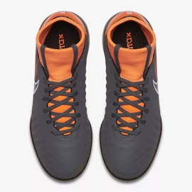 Chuteiras de futebol Nike Magista Obax 2 Academy Df Tf Jr AH7318-080-S cinza cinza 2