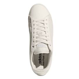 Tênis Adidas, inspirado no esporte, Cloudfoam Daily Qt Clean W DB1738 branco 1 Tênis Adidas, inspirado no esporte, Cloudfoam Daily Qt Clean W DB1738 branco 1
