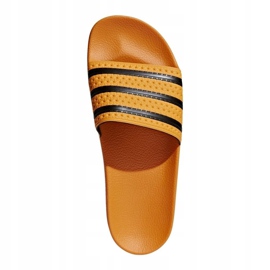 Adidas Originals Adilette Slides U CQ3099 preto laranja 1