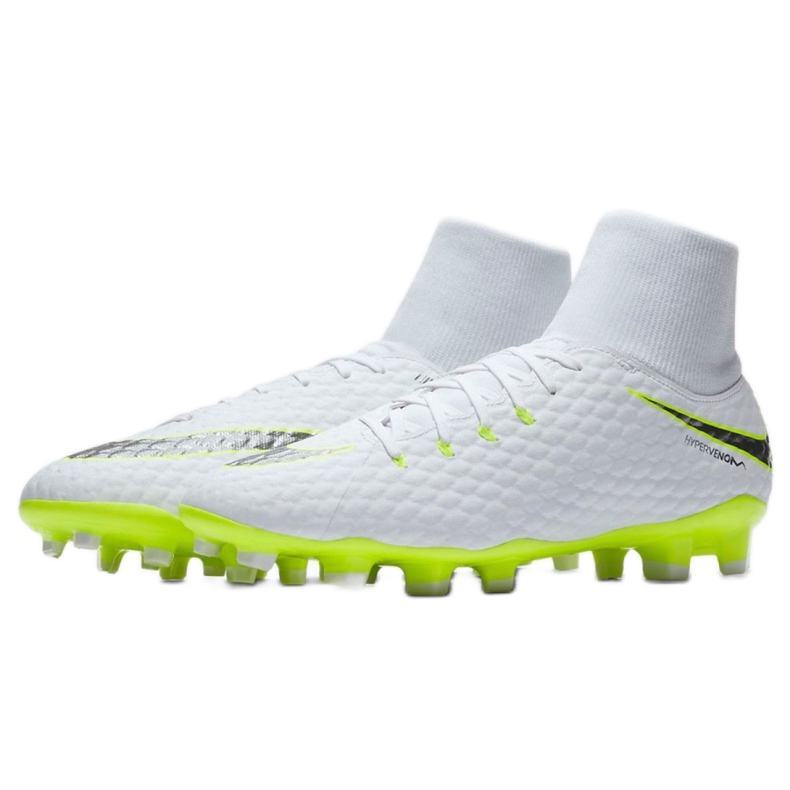Chuteiras de futebol Nike Hypervenom Phantom 3 Academy Df Fg M AH7268-107 multicolorido branco 2