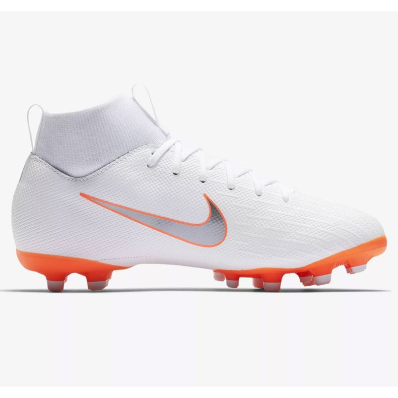 Chuteiras Nike Mercurial Superfly 6 Academy Gs Mg Jr AH7337-107 multicolorido branco 1