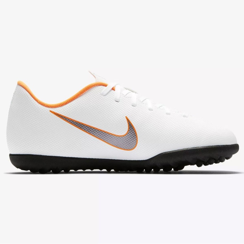 Nike Mercurial VaporX 12 clube Tf Gs Jr AH7355-107 chuteiras de futebol multicolorido branco 1 Nike Mercurial VaporX 12 clube Tf Gs Jr AH7355-107 chuteiras de futebol multicolorido branco 1