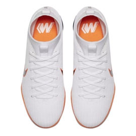 Chuteiras de futebol Nike Mercurial SuperflyX 6 Academy Gs Tf Jr AH7344-107 branco branco 1