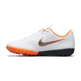 Chuteiras de futebol Nike Mercurial VaporX 12 Academy Tf Jr AH7353-107 multicolorido branco 2
