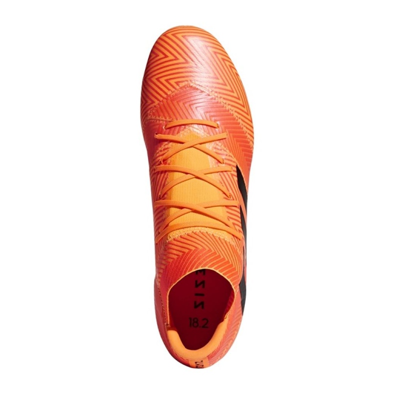 Chuteiras Adidas Nemeziz 18.2 Fg M DA9580 multicolorido laranja 1