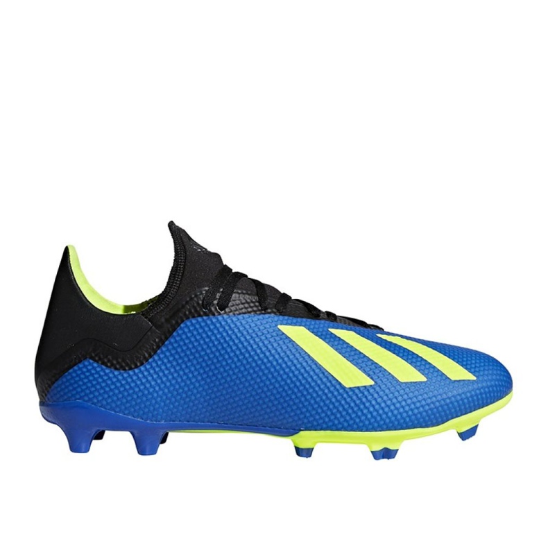 Chuteira Adidas X 18.3 Fg M DA9335 multicolorido azul 1