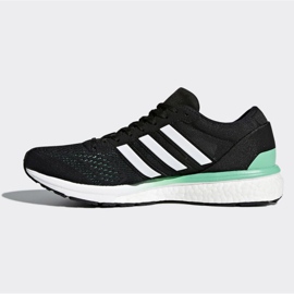 Tênis de corrida adidas Boston 6 W BB6421 preto verde 1