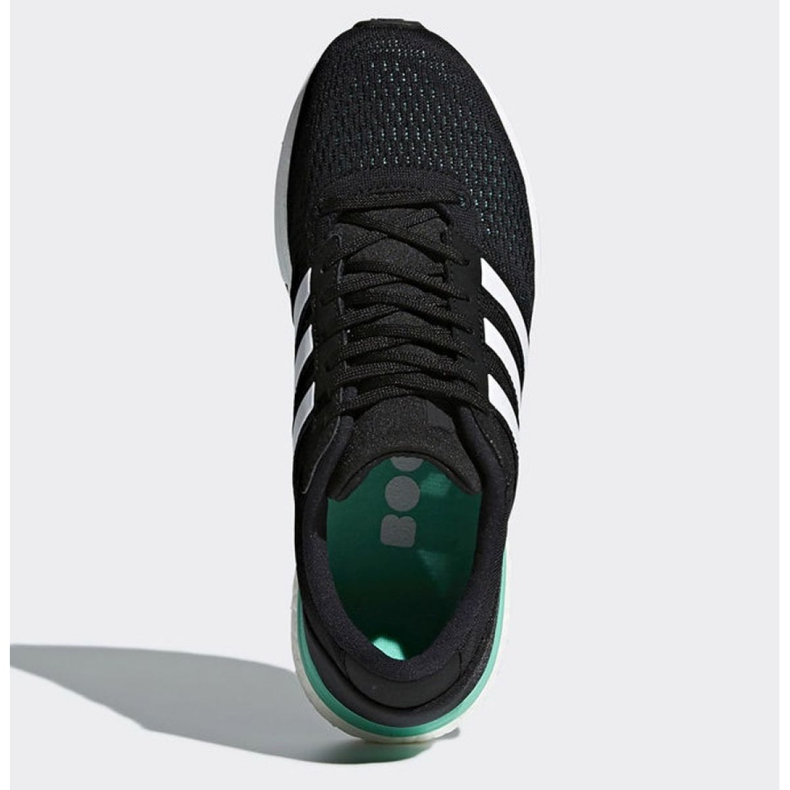 Tênis de corrida adidas Boston 6 W BB6421 preto verde 2