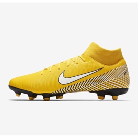 Nike Mercurial Neymar Superfly 6 Academy Mg M AO9466-710 chuteiras multicolorido amarelo 1