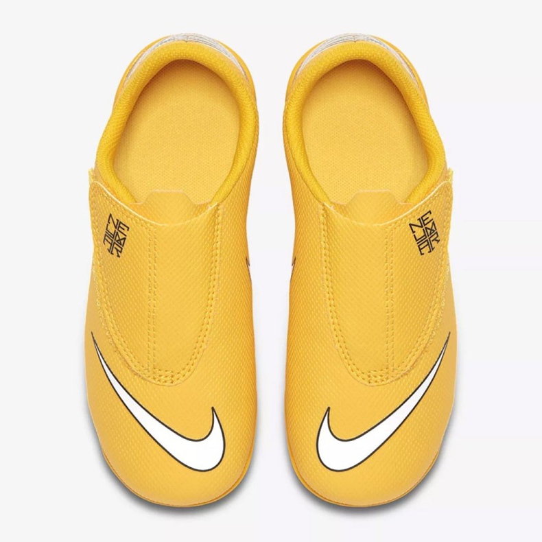 Nike Mercurial Vapor 12 (V) Ps Neymar FG / MG Jr AO2897-710 chuteiras amarelo amarelo 2