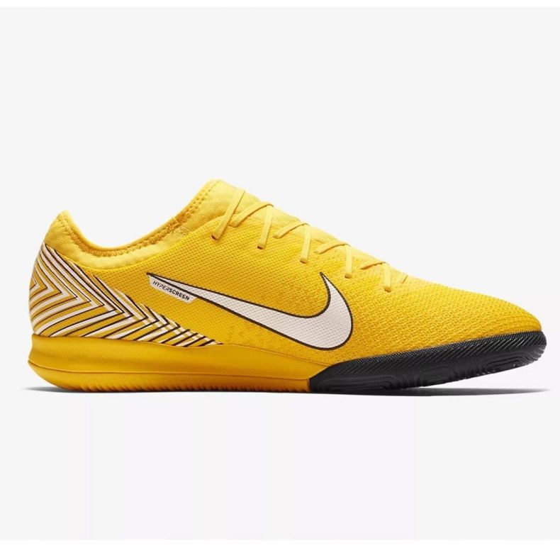 Chuteiras Nike Mercurial Vapor 12 Neymar Pro Ic M AO4496-710 multicolorido amarelo 1