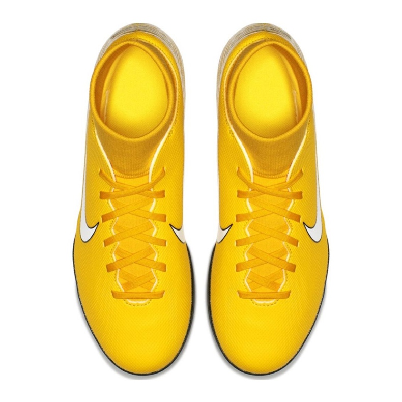 Chuteiras de futebol Nike Mercurial Neymar SuperflyX 6 Club Tf M AO3112-710 amarelo amarelo 1