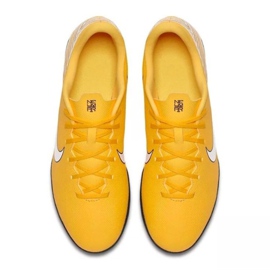 Chuteiras de futebol Nike Mercurial Vapor 12 Club Tf M AO3119-710 amarelo amarelo 1
