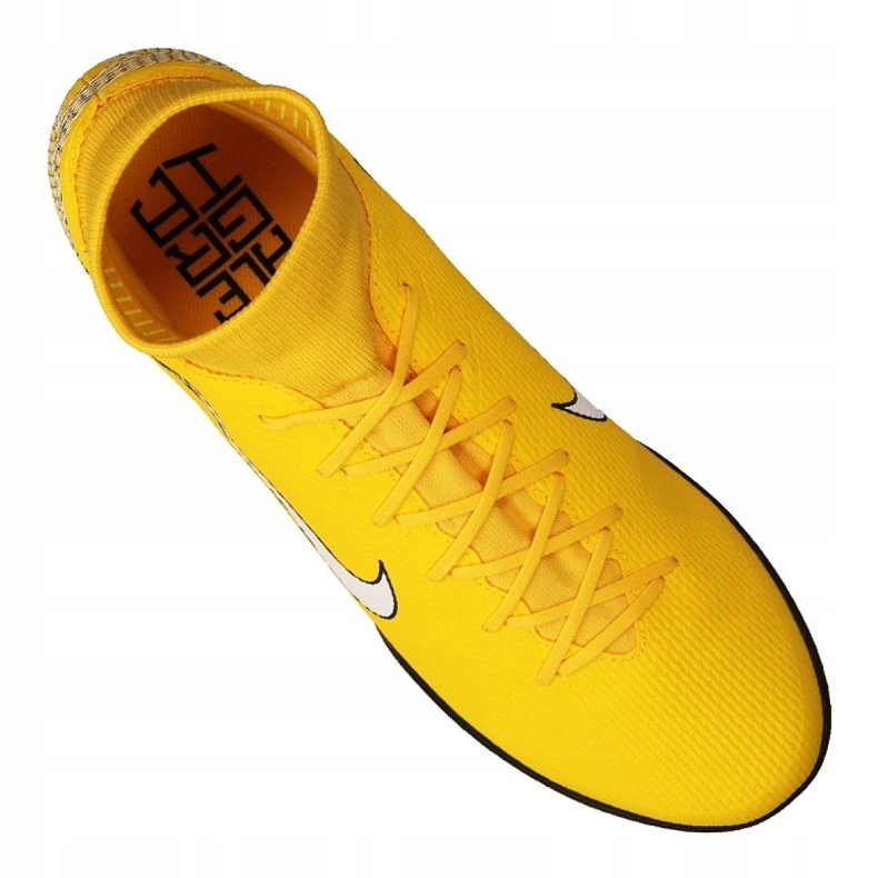 Tênis indoor Nike Mercurial Neymar SuperflyX 6 Academy Ic M AO9468-710 multicolorido amarelo 1 Tênis indoor Nike Mercurial Neymar SuperflyX 6 Academy Ic M AO9468-710 multicolorido amarelo 1