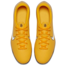 Chuteiras Nike Mercurial Vapor 12 Club Neymar Mg M AO3129-710 multicolorido amarelo 2