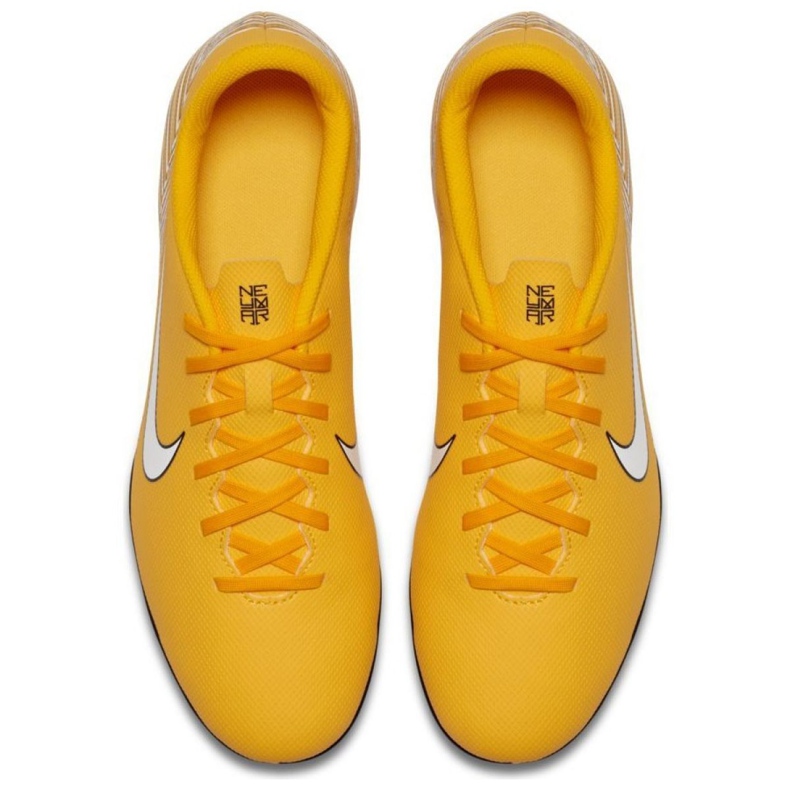 Chuteiras Nike Mercurial Vapor 12 Club Neymar Mg M AO3129-710 multicolorido amarelo 2