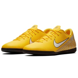 Tênis indoor Nike Mercurial VaporX 12 Club Neymar Ic M AO3120-710 amarelo amarelo 1