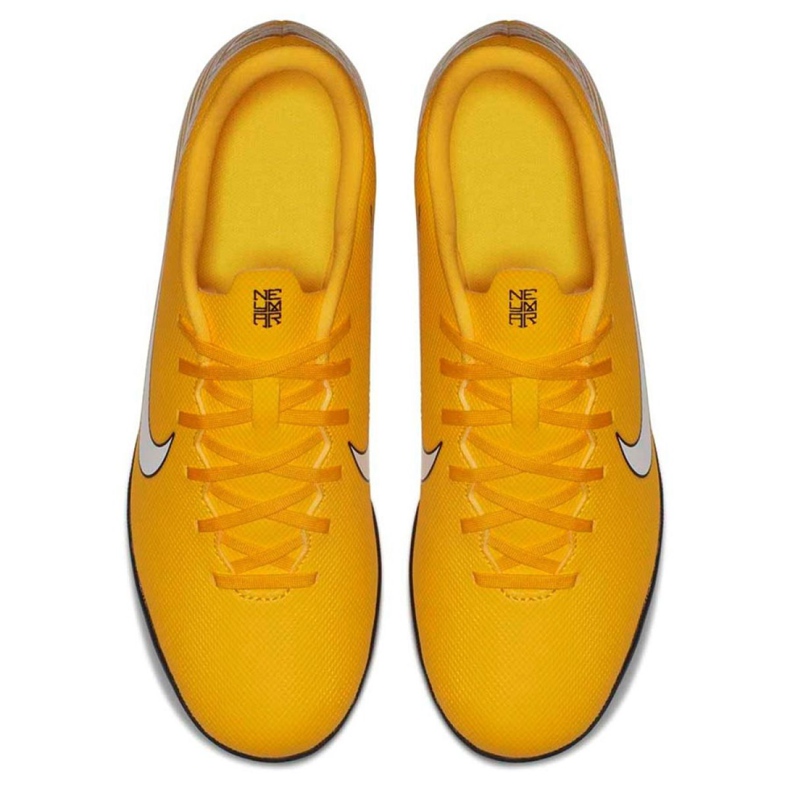 Tênis indoor Nike Mercurial VaporX 12 Club Neymar Ic M AO3120-710 amarelo amarelo 2