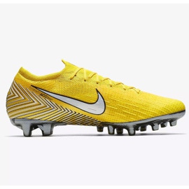 Chuteiras Nike Mercurial Vapor 12 Elite Neymar AG-Pro M AO3128-710 amarelo amarelo 1