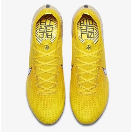 Chuteiras Nike Mercurial Vapor 12 Elite Neymar AG-Pro M AO3128-710 amarelo amarelo 2