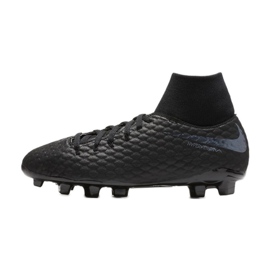 Chuteiras de futebol Nike Hypervenom Phantom 3 Academy Df Fg Jr AH7287-001 preto preto 1