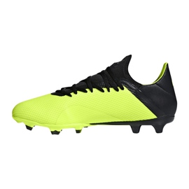 Chuteiras Adidas X 18.3 Fg M DB2183 amarelo amarelo 1