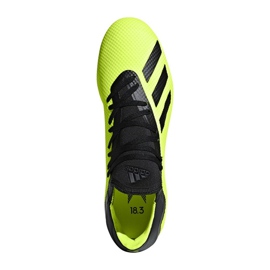 Chuteiras Adidas X 18.3 Fg M DB2183 amarelo amarelo 2