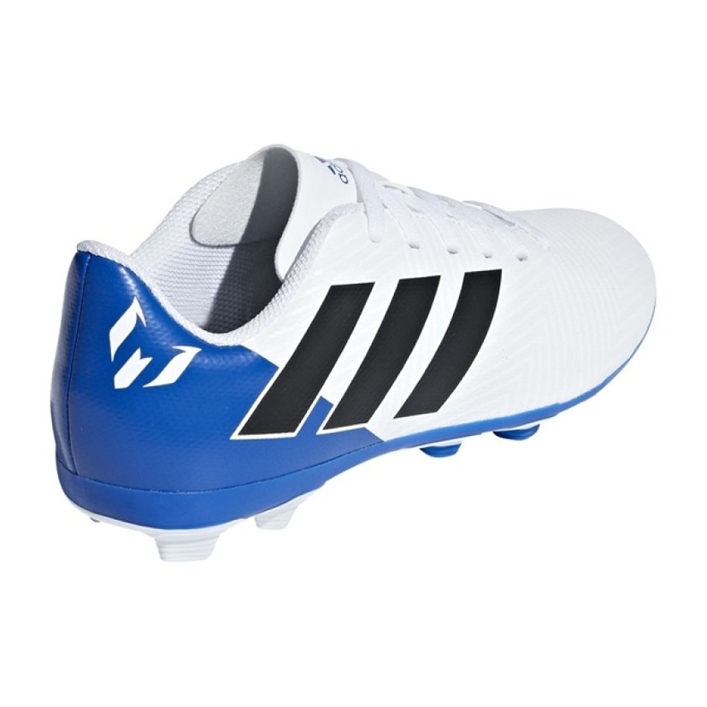 Chuteira Adidas Nemeziz Messi 18.4 Fg Jr DB2369 multicolorido branco 2 Chuteira Adidas Nemeziz Messi 18.4 Fg Jr DB2369 multicolorido branco 2