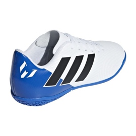 Chuteiras Adidas Nemeziz Messi Tango In Jr DB2398 azul branco 2