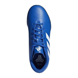 Chuteira Adidas Nemeziz Tango 18.4 Tf Jr DB2381 multicolorido azul 1