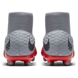 Chuteiras Nike hipervenom Phantom 3 Academy Df Fg Jr AH7287-600 vermelho vermelho 2