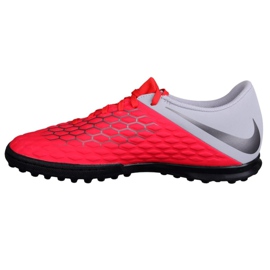 Chuteira Nike Hypervenom 3 Club Tf AJ3811-600 preto vermelho 1