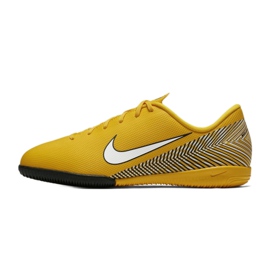 Sapatos de interior Nike Mercurial Vapor 12 Academy Neymar Ic Jr AO9474-710 amarelo amarelo 1