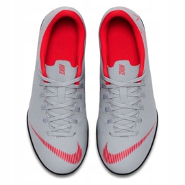 Chuteiras Nike Mercurial VaporX 12 club Tf Gs Jr AH7355-060 multicolorido branco 2