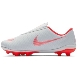 Chuteiras Nike Mercurial Vapor 12 Club Ps V Mg Jr AH7351-060 multicolorido branco 1